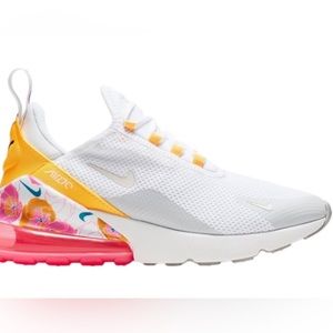 Nike Air Max 270 SE Floral Women's Size 7 White